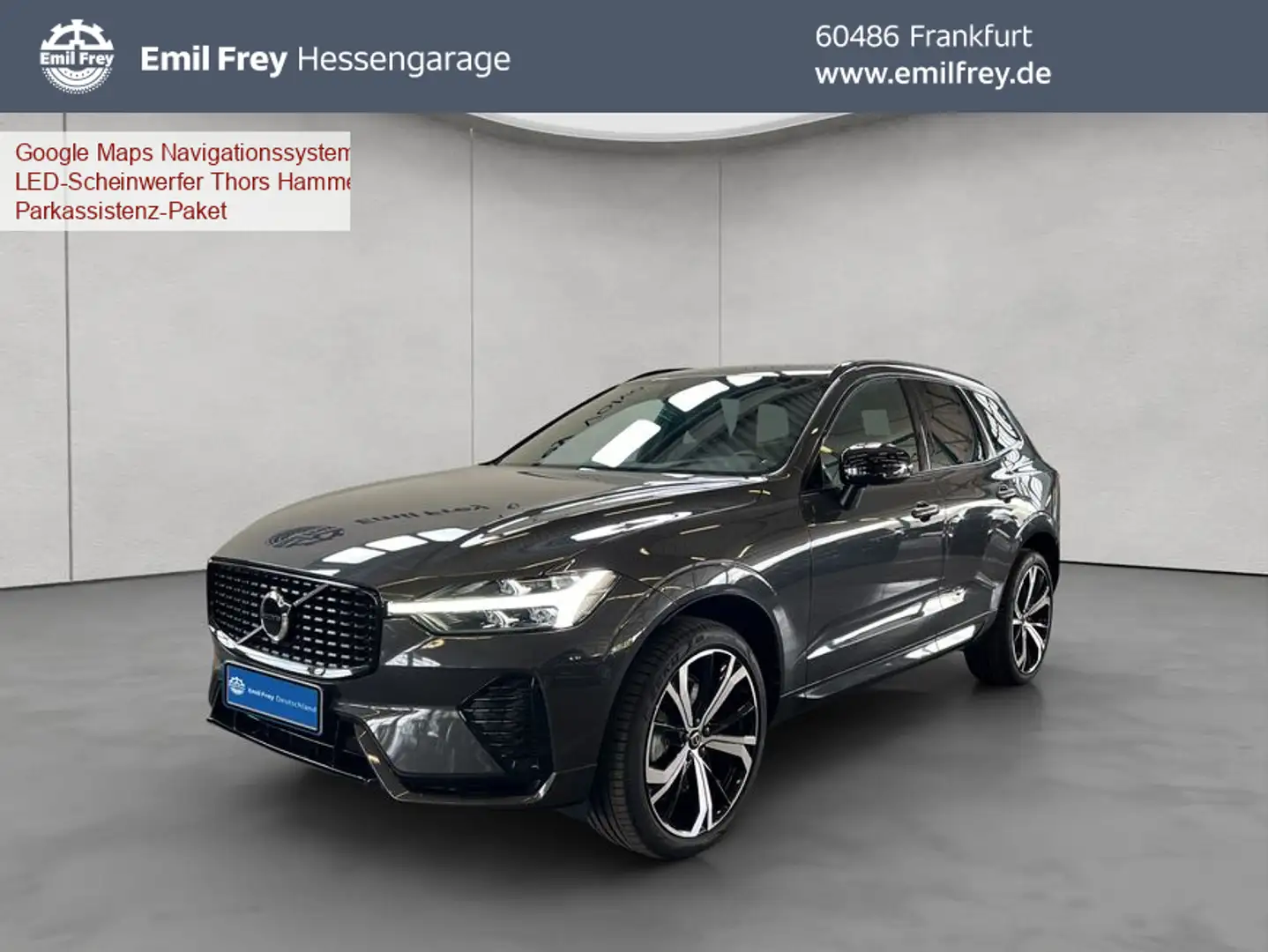 Volvo XC60 XC60 B4 Plus-Dark Aut 21'' Google-Maps LED Kamera Grau - 1