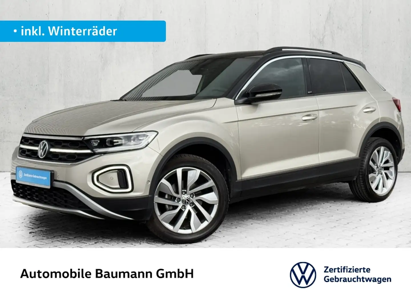 Volkswagen T-Roc 1.5 TSI "MOVE" *NAVI*IQ.DRIVE*KEYLESS* Plateado - 1