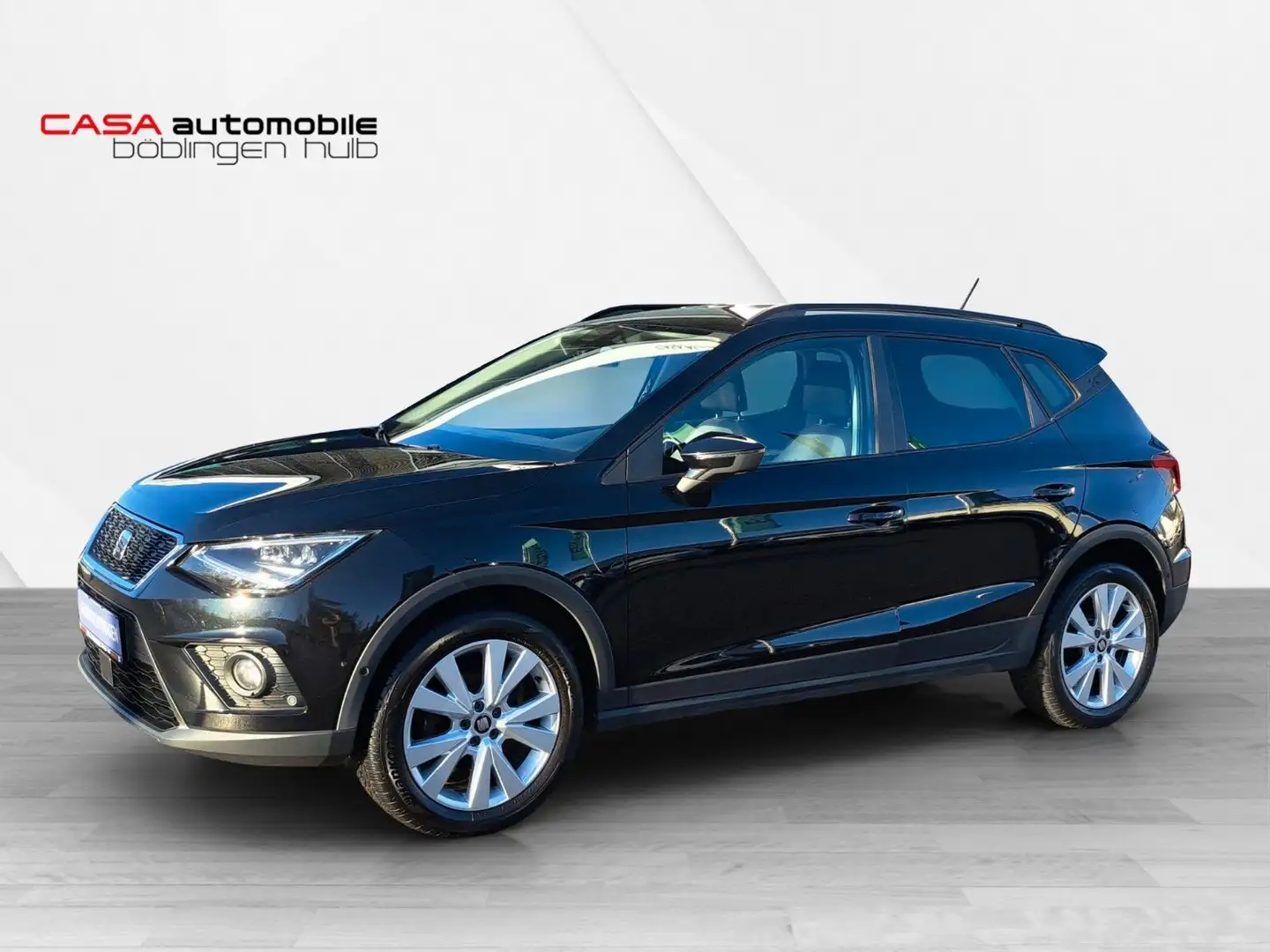 SEAT Arona Style 1.0 TSI Klima Navi LED PDC Schwarz - 1