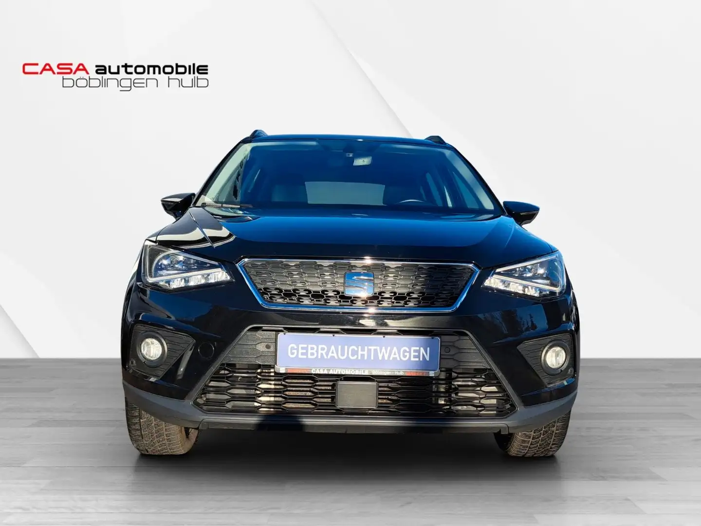 SEAT Arona Style 1.0 TSI Klima Navi LED PDC Schwarz - 2