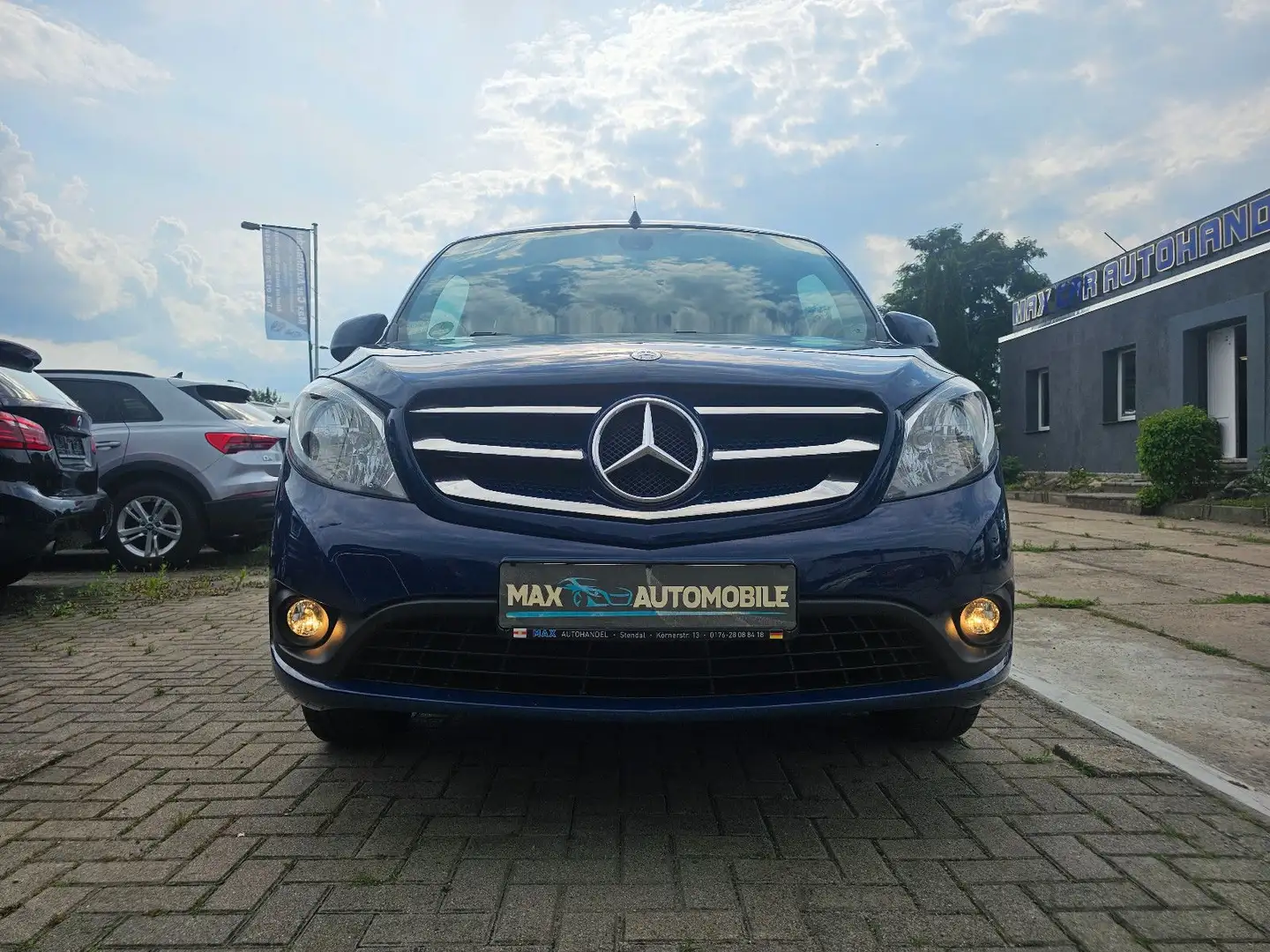 Mercedes-Benz Citan Mixto 111 CDI extralang Blau - 1
