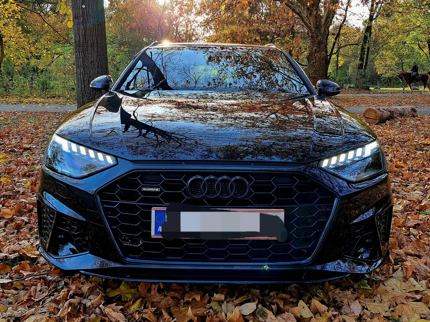 Audi A4 A4 Avant 40 TDI quattro S-line S-tronic S-line Schwarz - 1