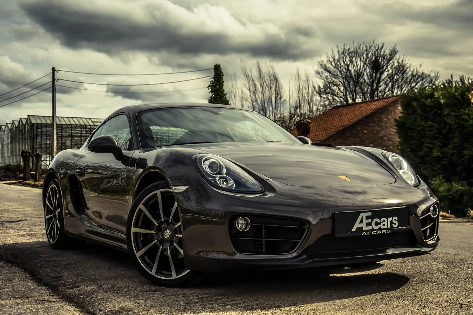 Porsche Cayman 981 *** PDK / 36.602 KM / BELGIAN CAR / 1OWNER *** Bruin - 2