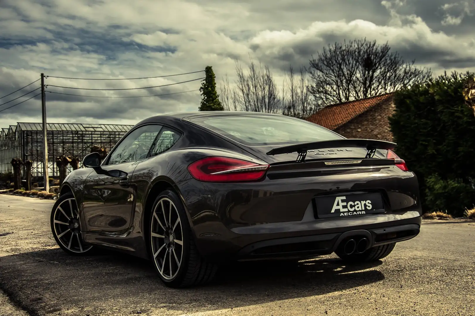 Porsche Cayman 981 *** PDK / 36.602 KM / BELGIAN CAR / 1OWNER *** Brown - 1