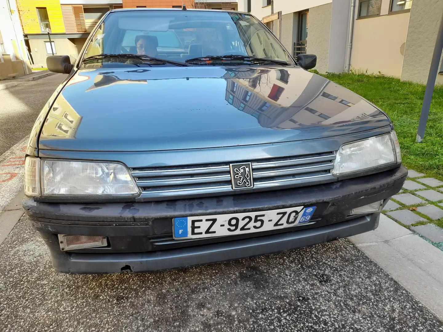 Peugeot 405 1.9 turbo diesel signature Blau - 1