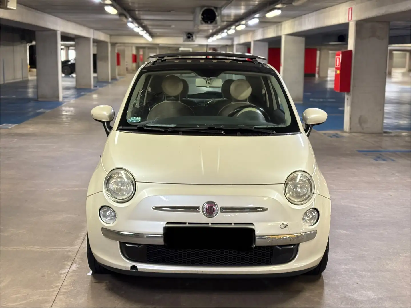 Fiat 500 1.2 Benzine panoramische dak airco✅ - 2