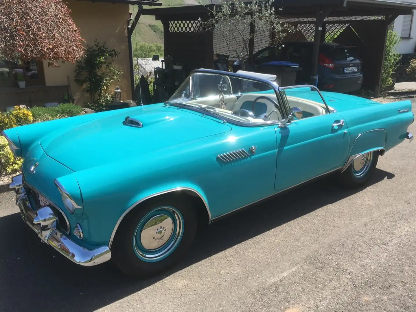 Ford Thunderbird Cabrio Albastru - 1