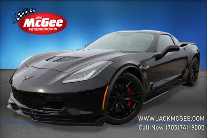 Black 2017 Chevrolet Corvette Z06 1LZ Coupe RWD Coupe Rear-Wheel Drive 8-Speed Automatic