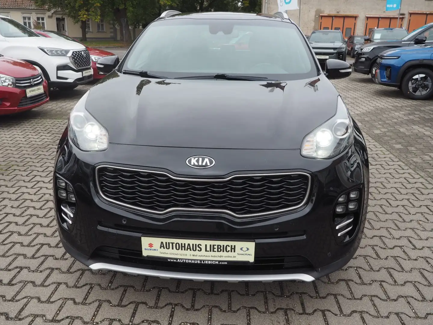 Kia Sportage 2.0 CRDi 185 AWD GT line Automatik Schwarz - 2