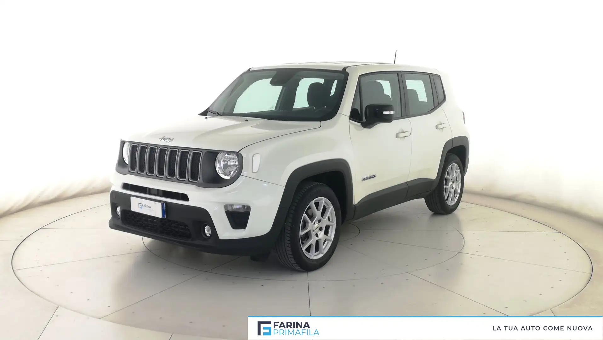 Jeep Renegade 1.6 Multijet II Limited Bílá - 1