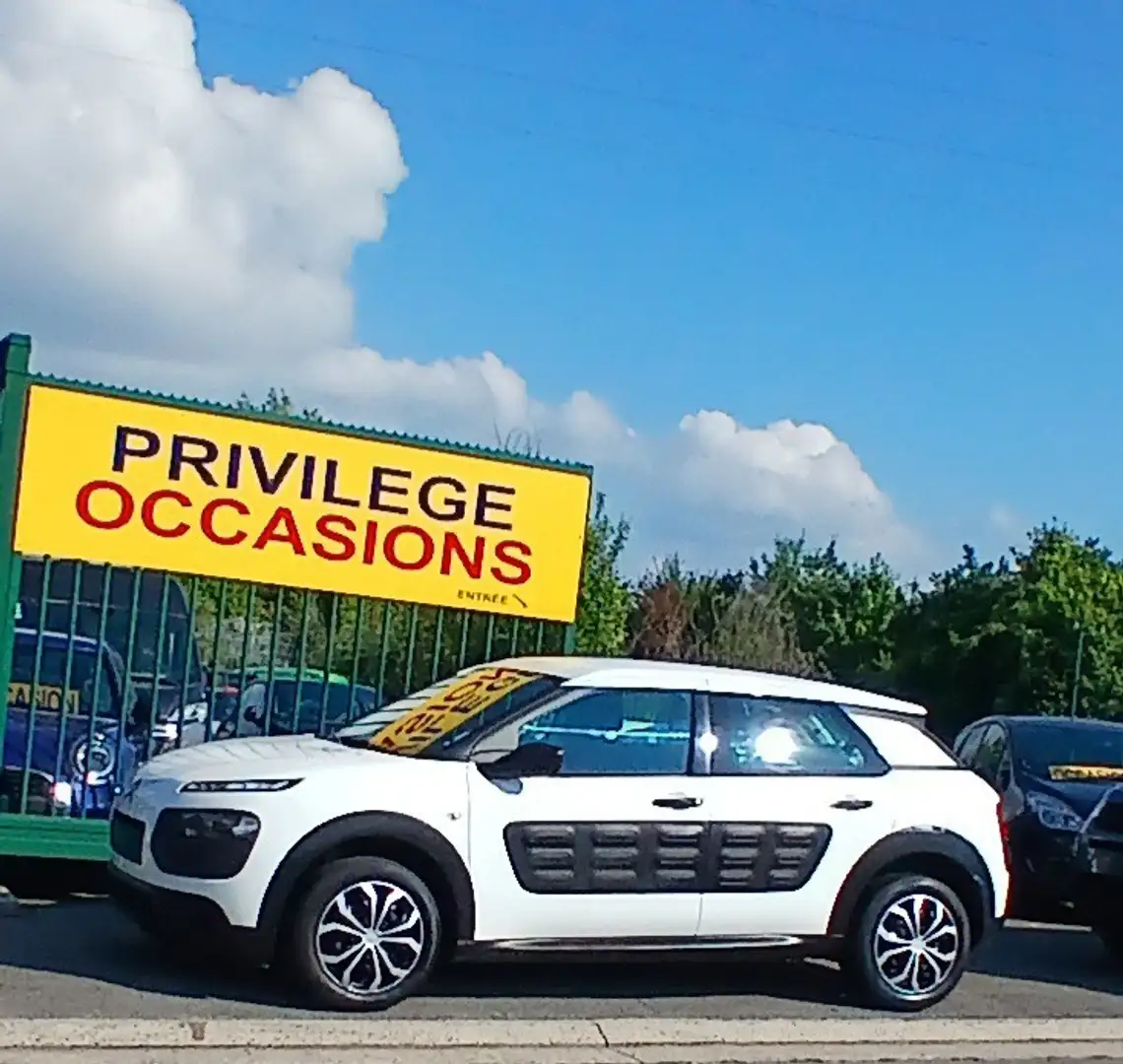 Citroen C4 Cactus 1.2 Pure Feel Edition airco MOTEUR 58000km Blanco - 1