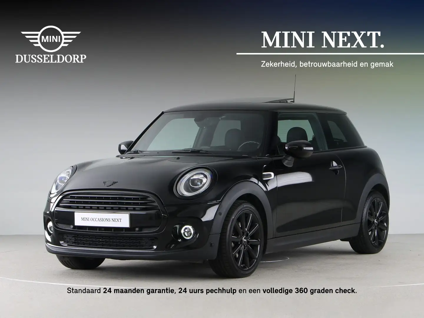 MINI Cooper 3-deurs Pepper Aut. Zwart - 1