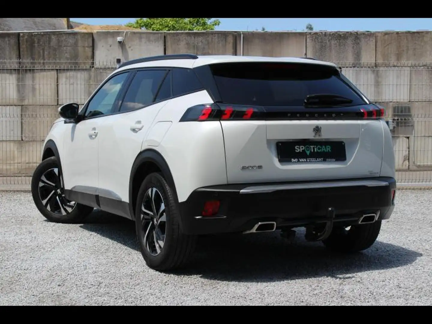 Peugeot 2008 Allure-GPS-CAMERA-TREKH-EAT8 Blanc - 2