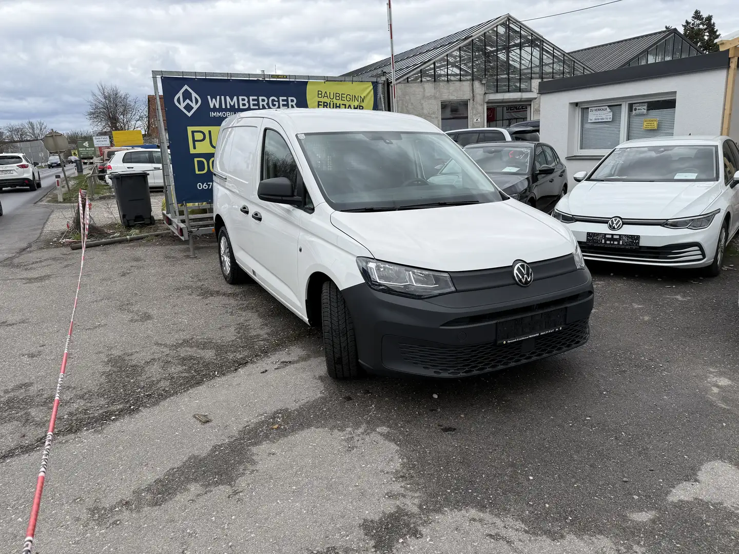 Volkswagen Caddy VW Caddy Cargo Entry TDI Schiebetür LI+Re Weiß - 1