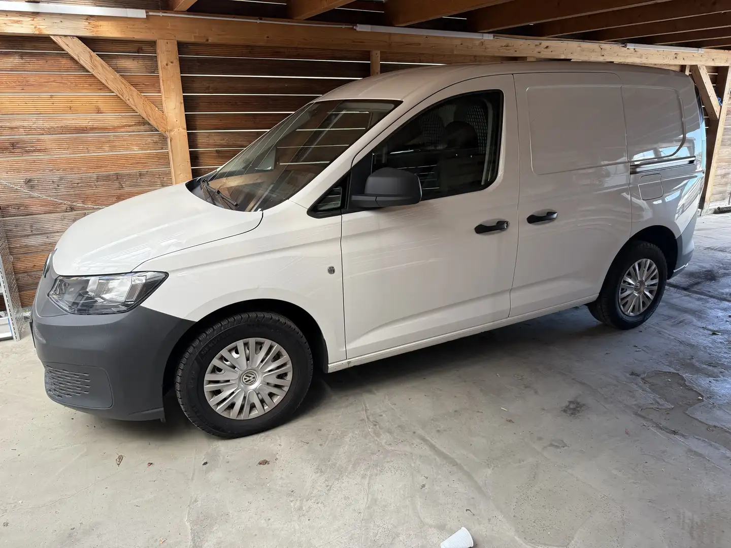 Volkswagen Caddy VW Caddy Cargo Entry TDI Schiebetür LI+Re Weiß - 1