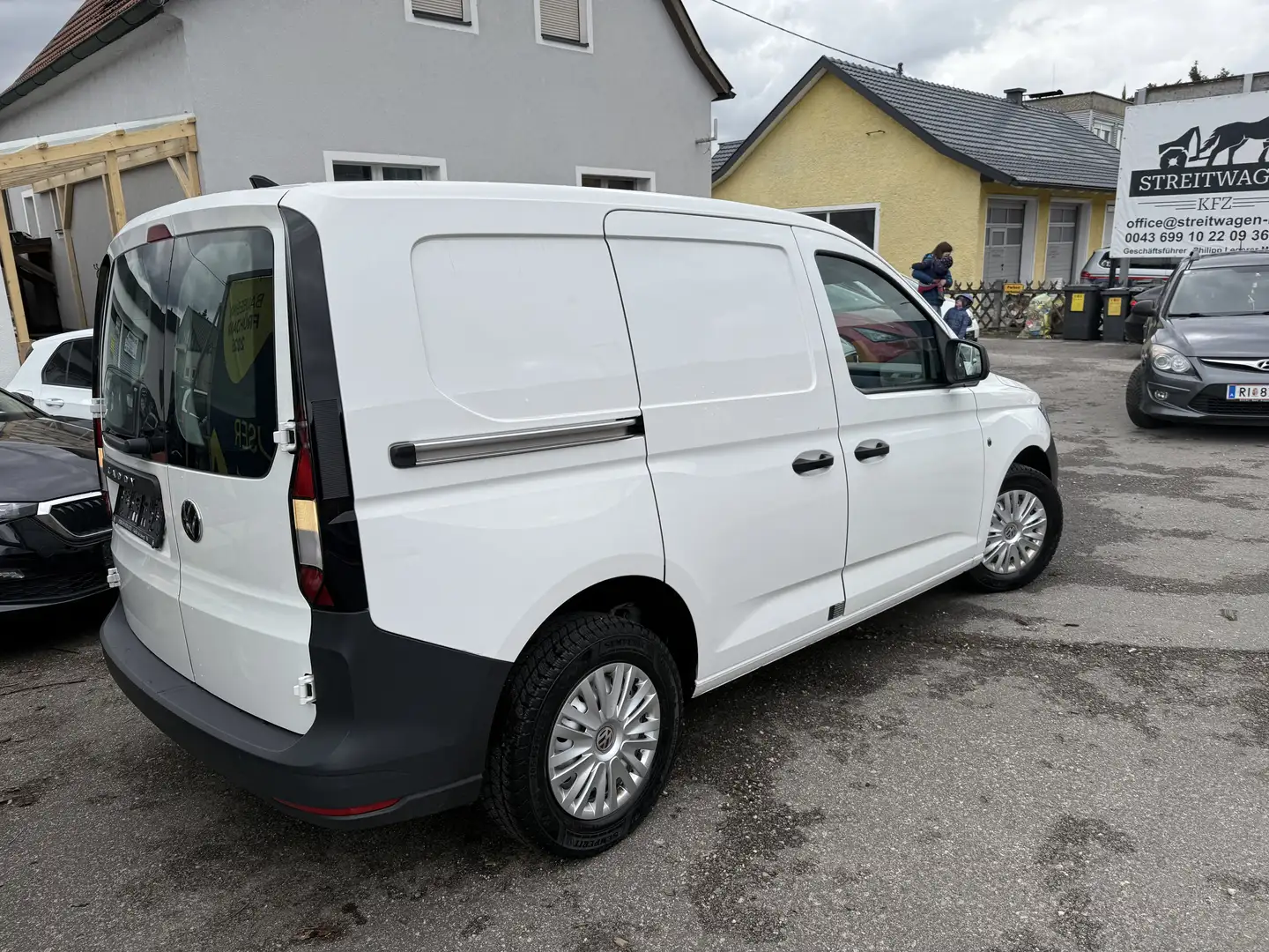 Volkswagen Caddy VW Caddy Cargo Entry TDI Schiebetür LI+Re Weiß - 2