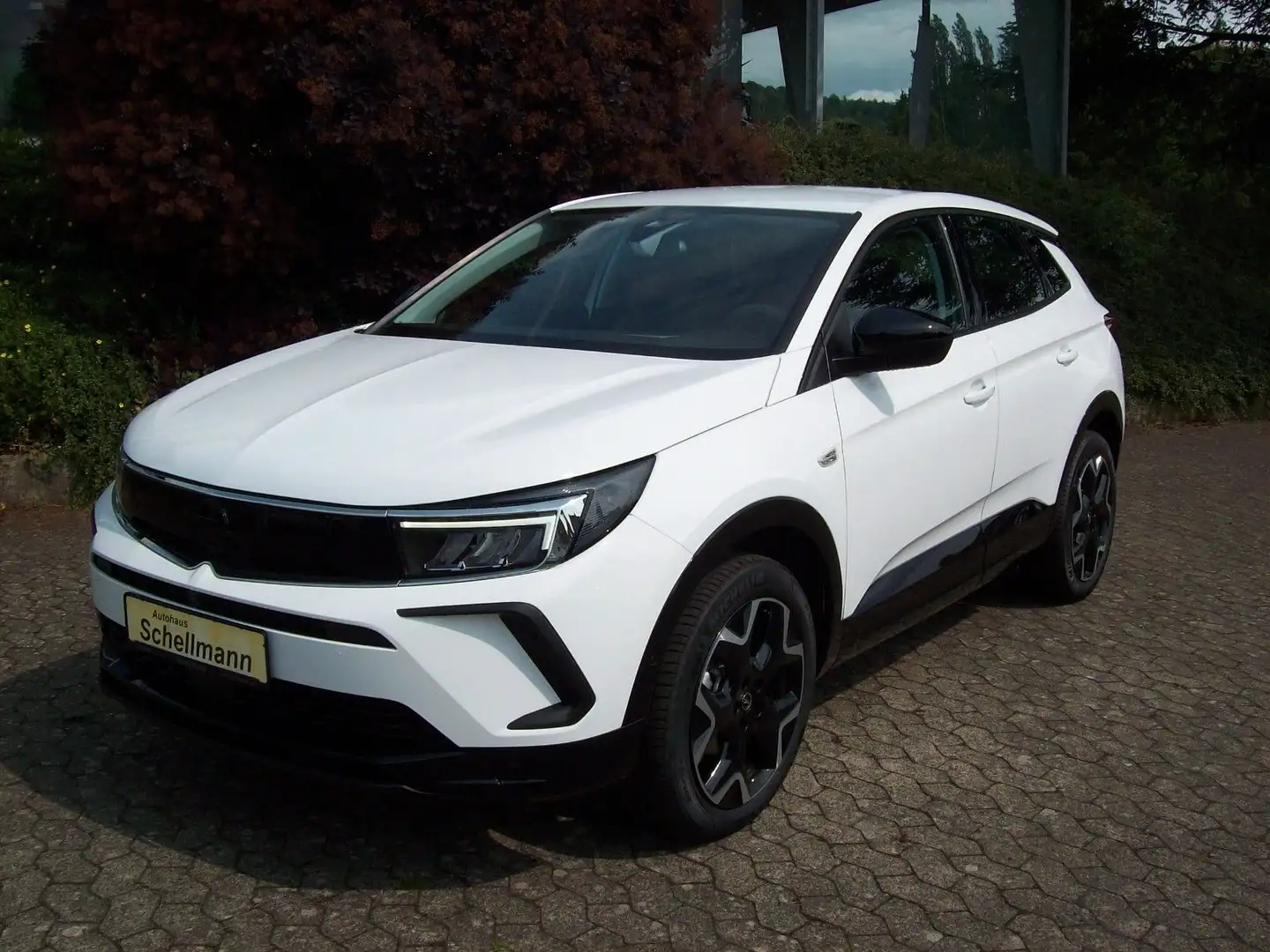 Opel Grandland X Grandland 1.2T GS AGR SHZ LHZ 360 Navi Pro AHK Weiß - 2