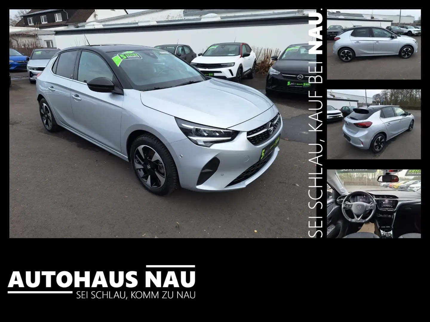 Opel Corsa-e Elegance 3-Phasiger OBC Gris - 1