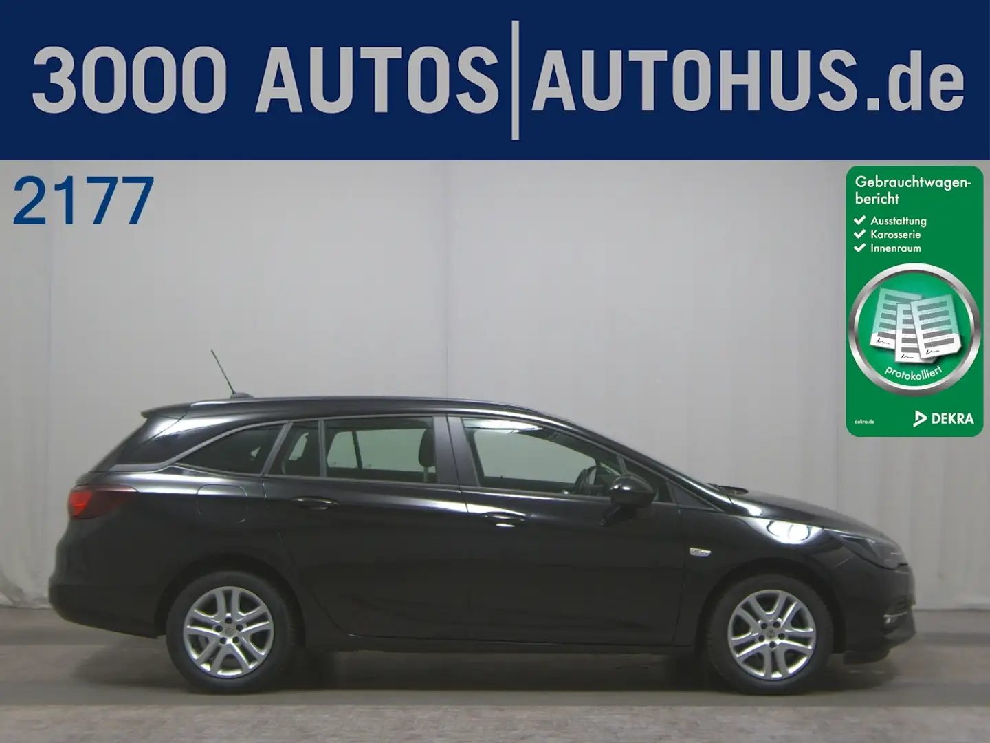 Opel Astra ST 1.5 D Business Ed Navi LED PDC Noir - 1