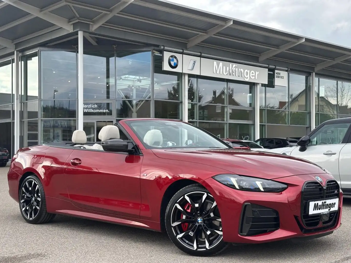 BMW 440 Md Cabrio M Pro FACELIFT Carbon SurView 19" HUD Rosso - 2
