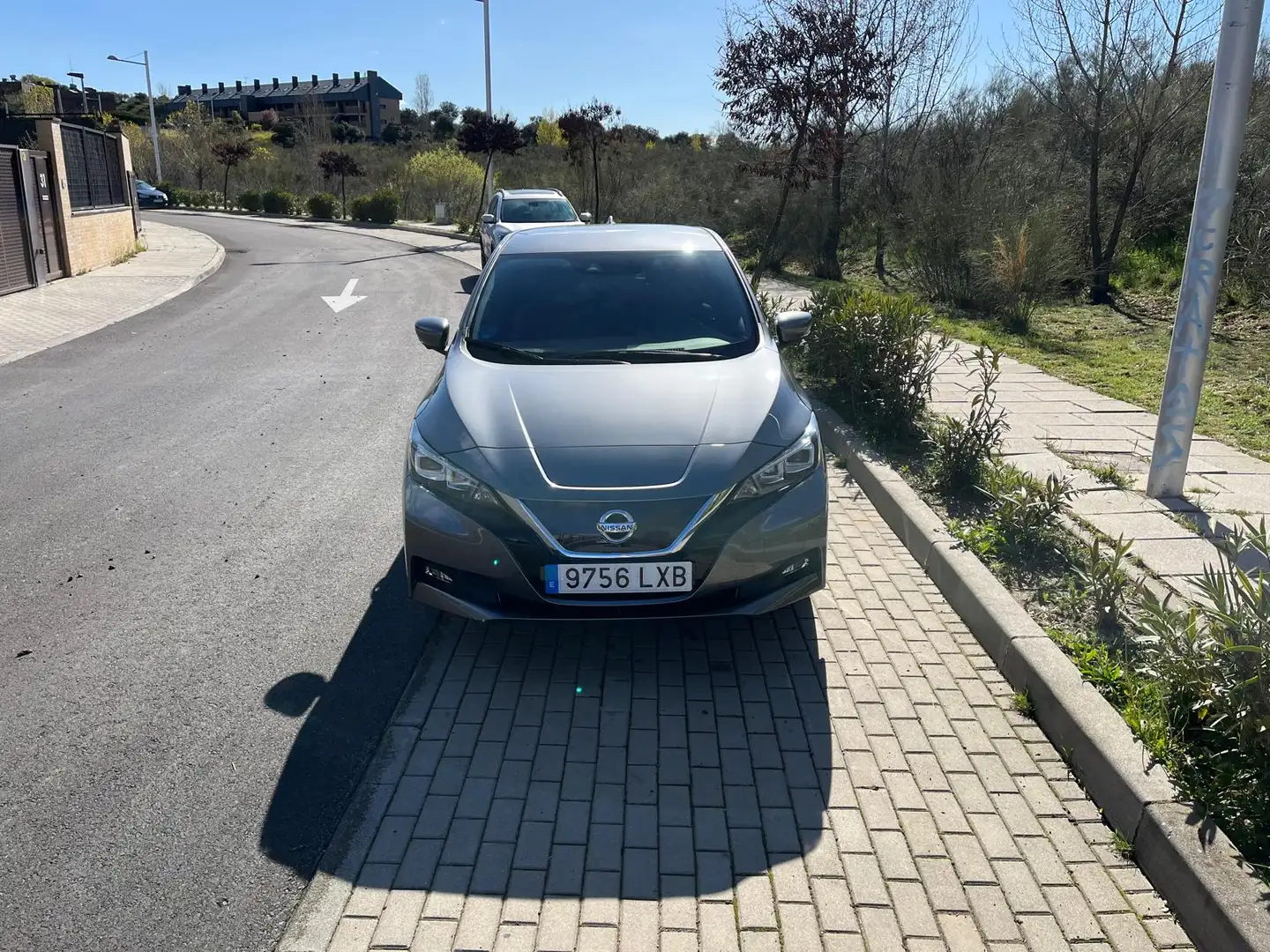 Nissan Leaf Leaf 62 kWh e Tekna 160kW Tekna Gris - 1