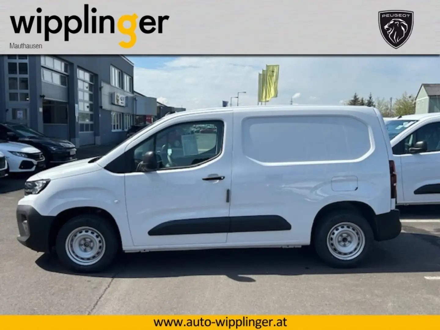 Peugeot Partner Standard BHDI 100 Weiß - 2