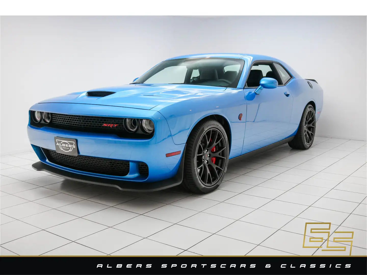 Dodge Challenger SRT Hellcat * 800 km * NEW * 6-speed manual * Blauw - 1