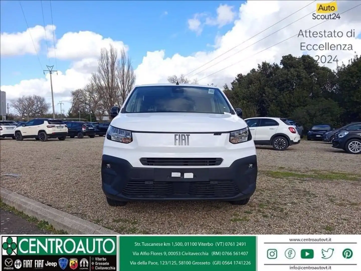 Fiat Doblo van 1.5 bluehdi 100cv CH1 Bianco - 2