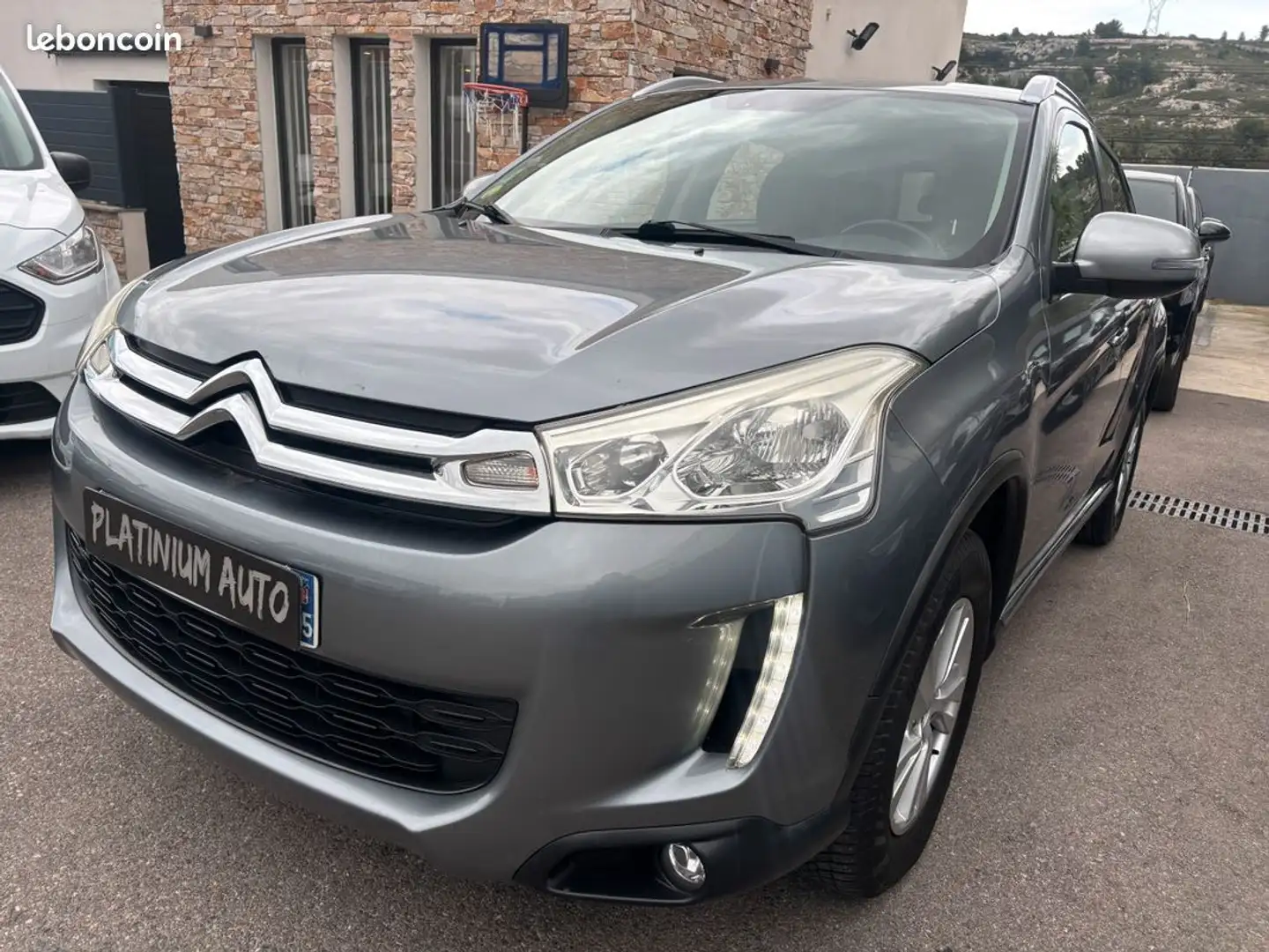 Citroen C4 Aircross Citroën 1.6 E-Hdi 115 Exclusive 4x4 Gris - 2