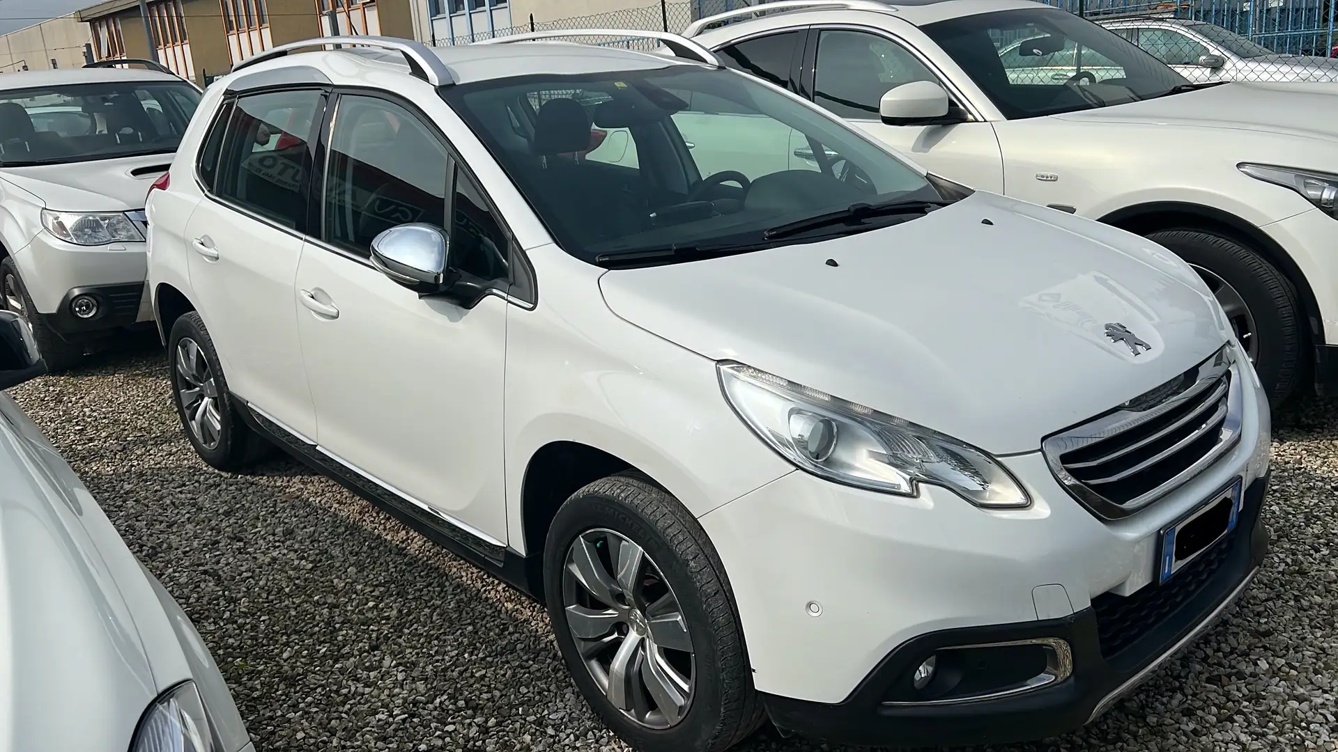 Peugeot 2008 2008 1.6 e-hdi 8v Active s Weiß - 1