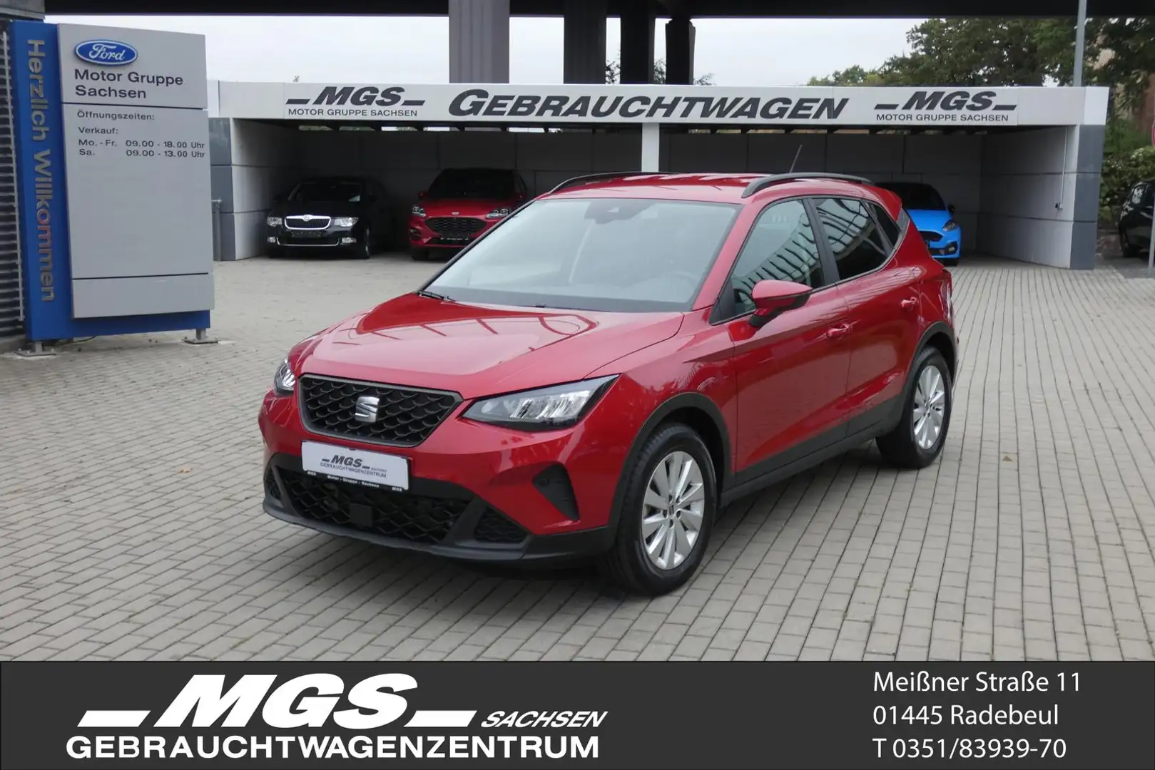 SEAT Arona 1.0 TSI 'Style' #KAM #LED #FULL-LI #SITZHZG Rot - 1