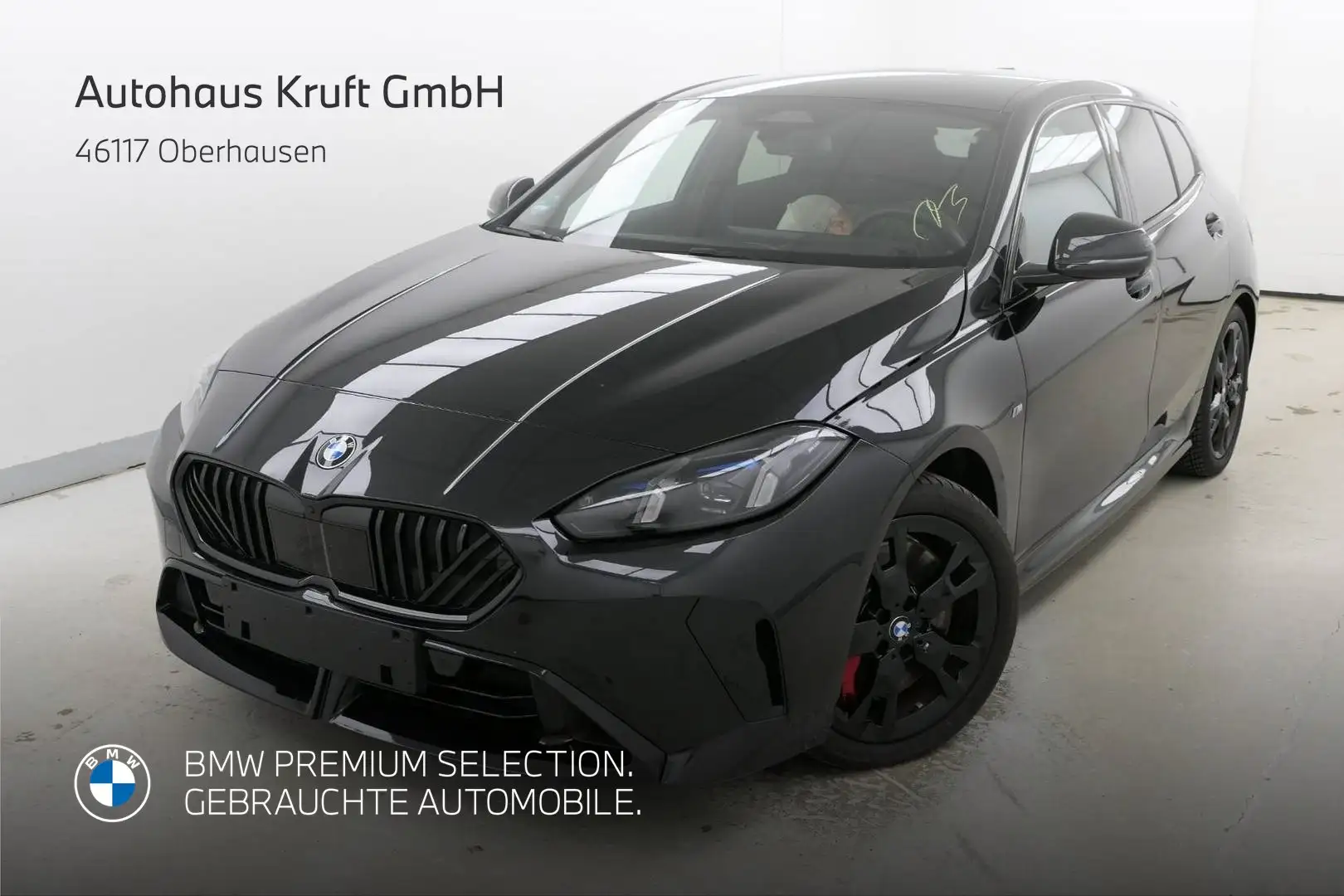 BMW 123 xDrive M SPORT PRO+HUD+KAMERA+AHK+ESITZE+HK SOUND Schwarz - 2