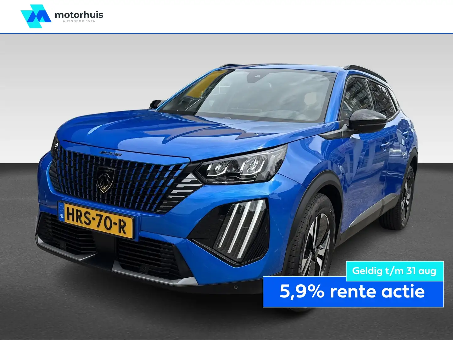 Peugeot 2008 1.2 Puretech 100pk Allure | i-Connect Advanced Nav Blauw - 1