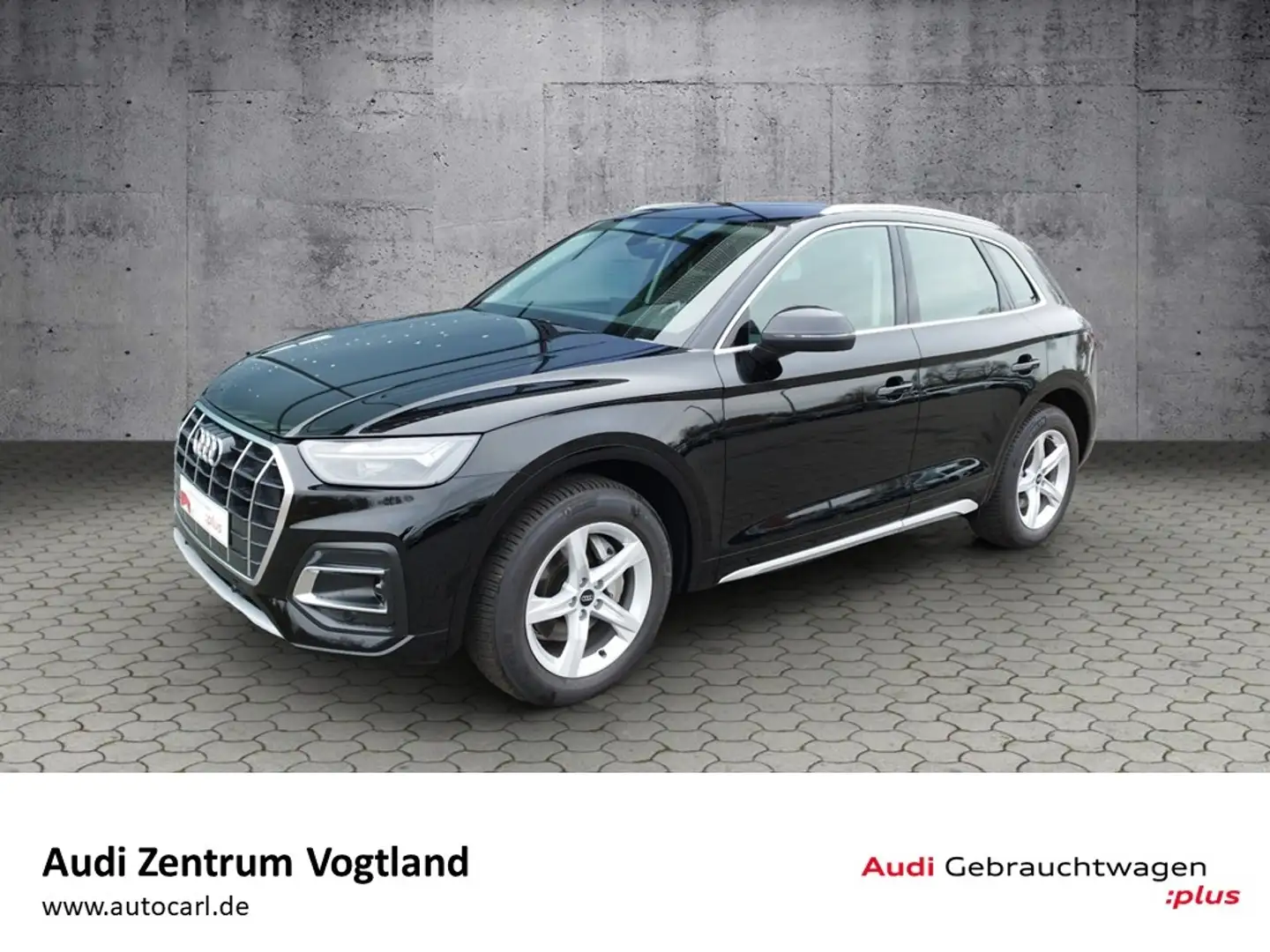 Audi Q5 Advanced 35 TDI ACC/NAV/SHZ/2-Zonen KLIMA LED NAV Czarny - 1