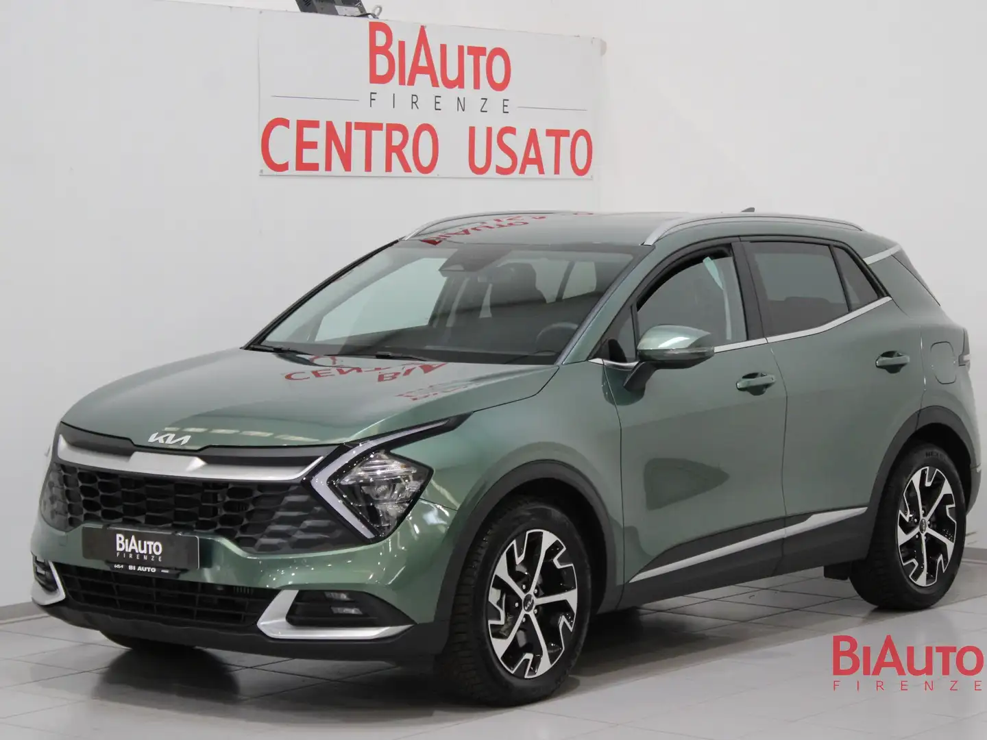 Kia Sportage Sportage 1.6 CRDi MHEV Style Groen - 1