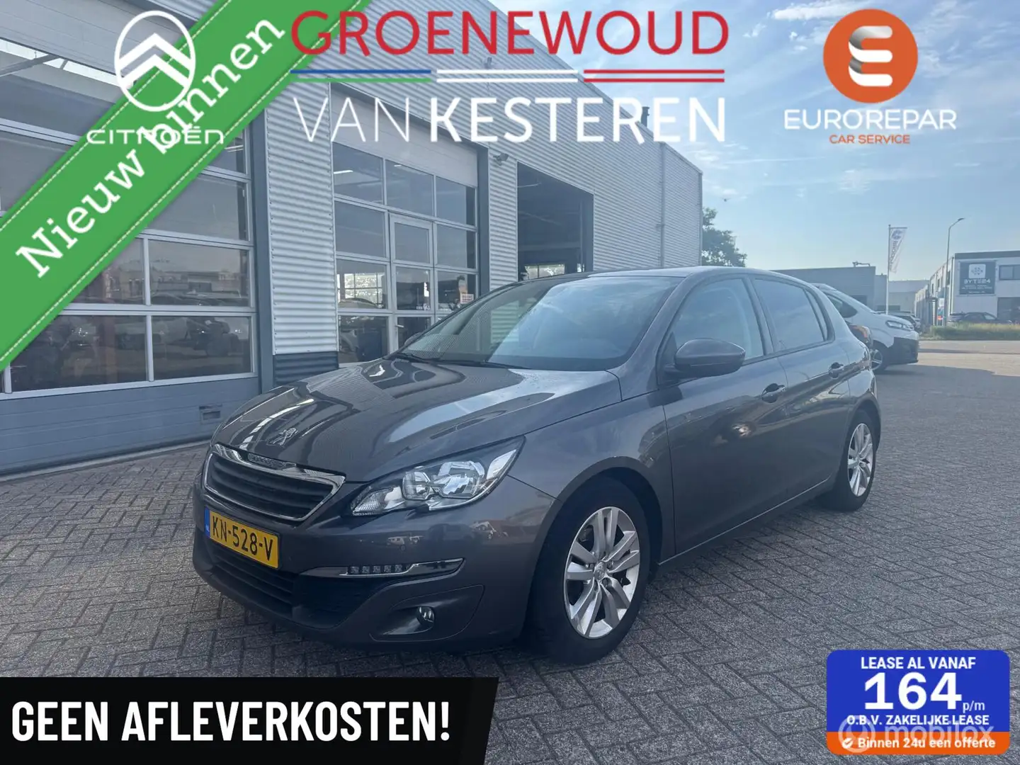 Peugeot 308 110pk Style I Panoramadak I Trekhaak I Navi I Gris - 1