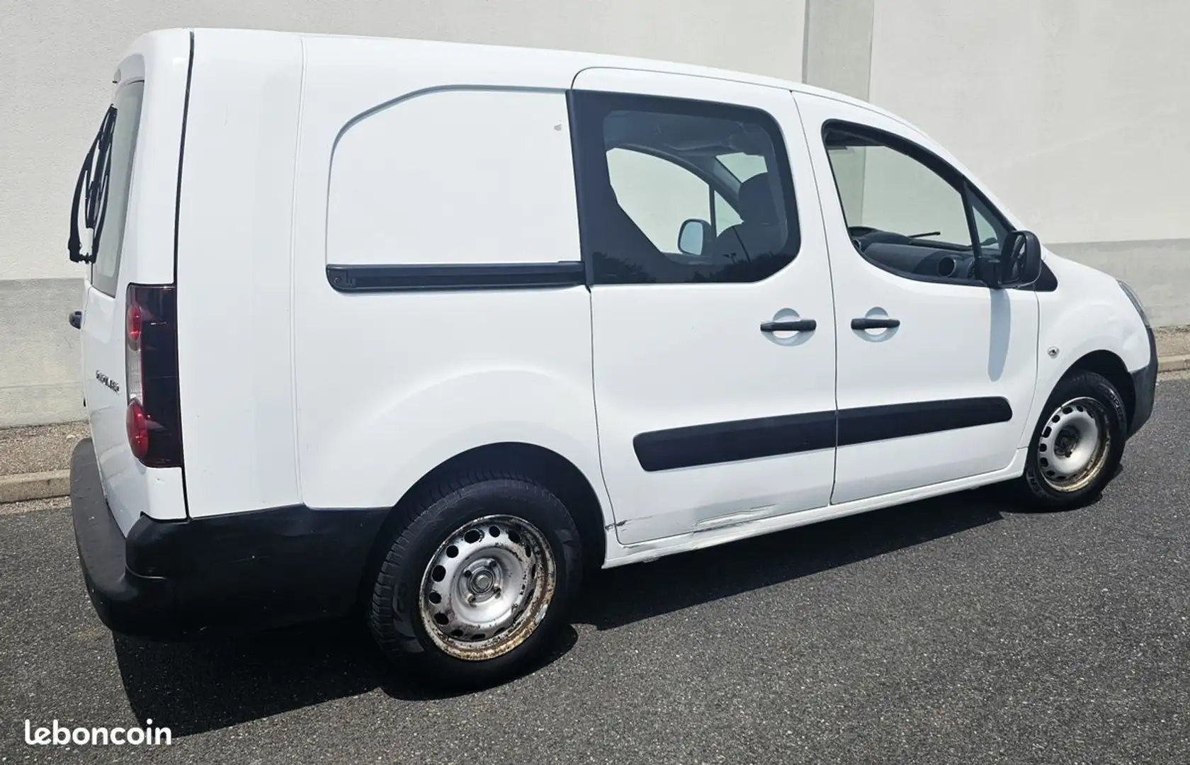 Peugeot Partner l2 1.6 hdi 90 5 places cabine approfondi Blanc - 2
