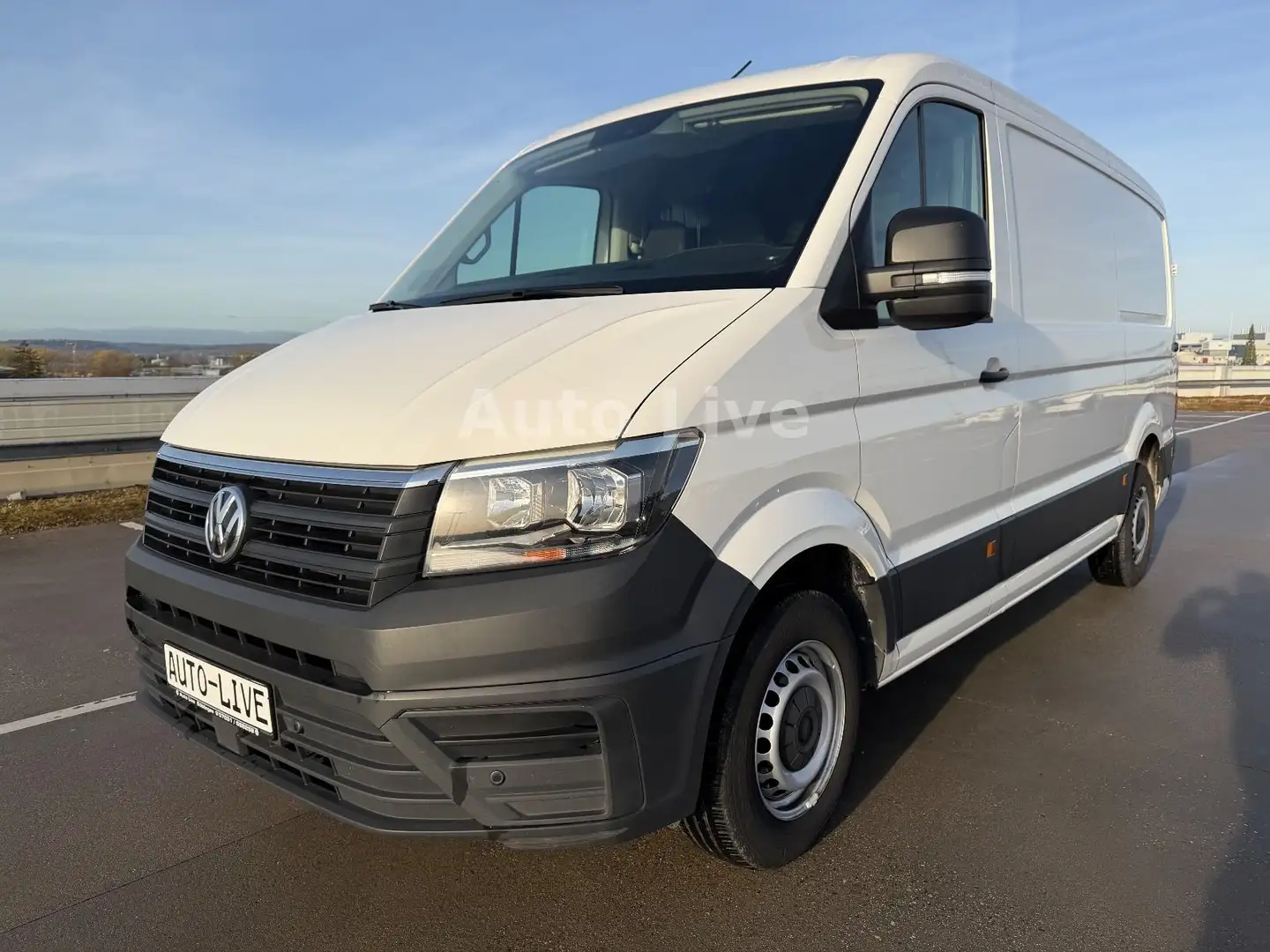 Volkswagen Crafter 35TDI*MITTEL*KLIMA*NAVI*KAMERA*TEMPOMAT! Blanc - 1