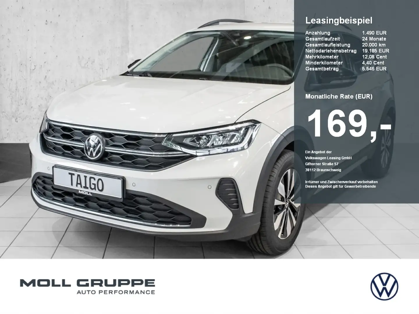 Volkswagen Taigo Life 1.0 l TSI OPF  6-Gang NAVI LED ACC Grau - 1
