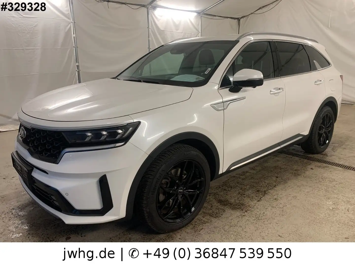 Kia Sorento Platinum 4WD Hybrid LED ACC Kam DigTacho Blanc - 1