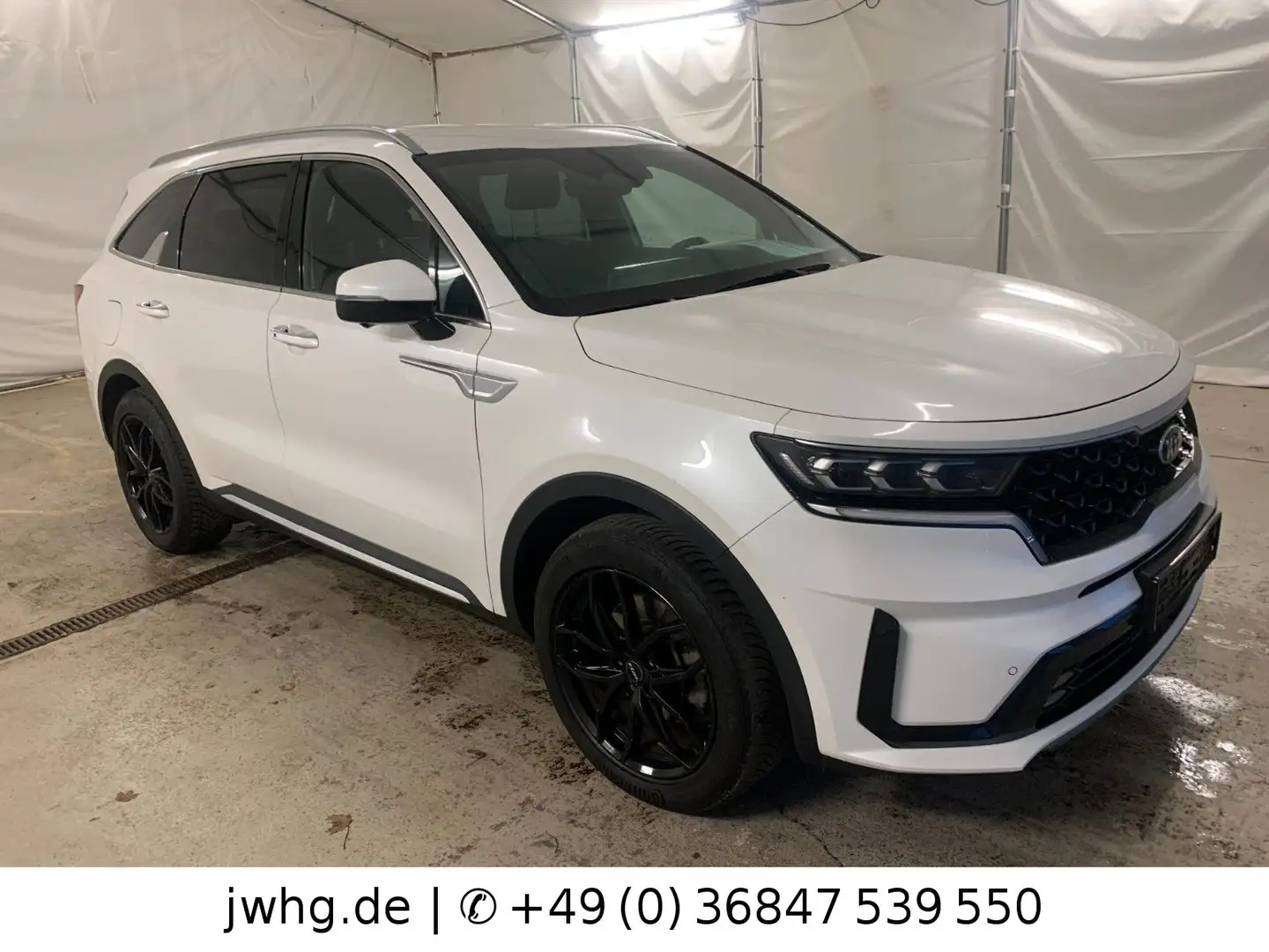 Kia Sorento Platinum 4WD Hybrid LED ACC Kam DigTacho Blanc - 2