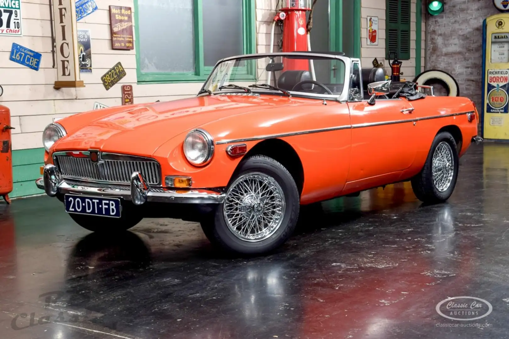 MG MGB MG-B ROADSTER 1.8  - ONLINE AUCTION Rouge - 1