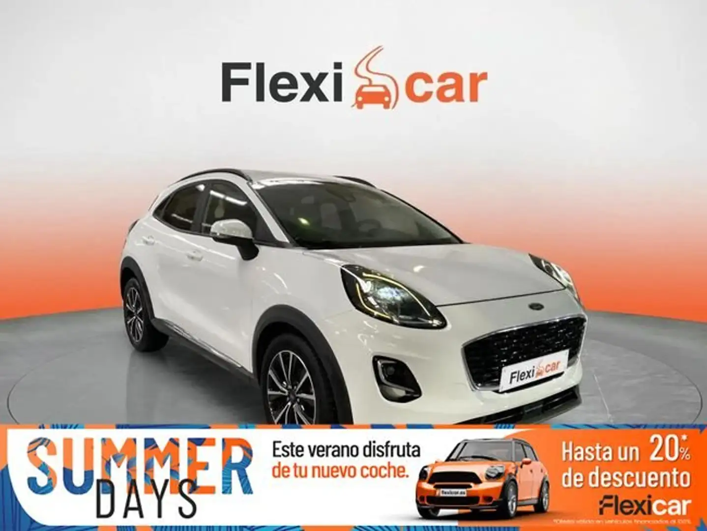 Ford Puma 1.0+EcoBoost+114kW+%28155cv%29+Titanium+MHEV Blanco - 1