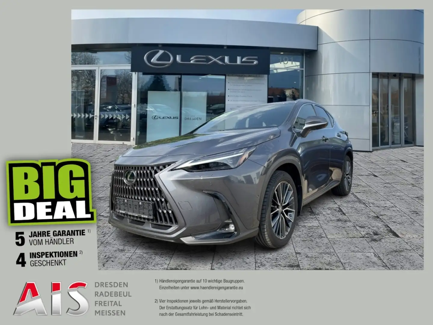 Lexus NX 450h+ Luxury Line HUD*Navi*4xSHZ*KAM*360 Gris - 1
