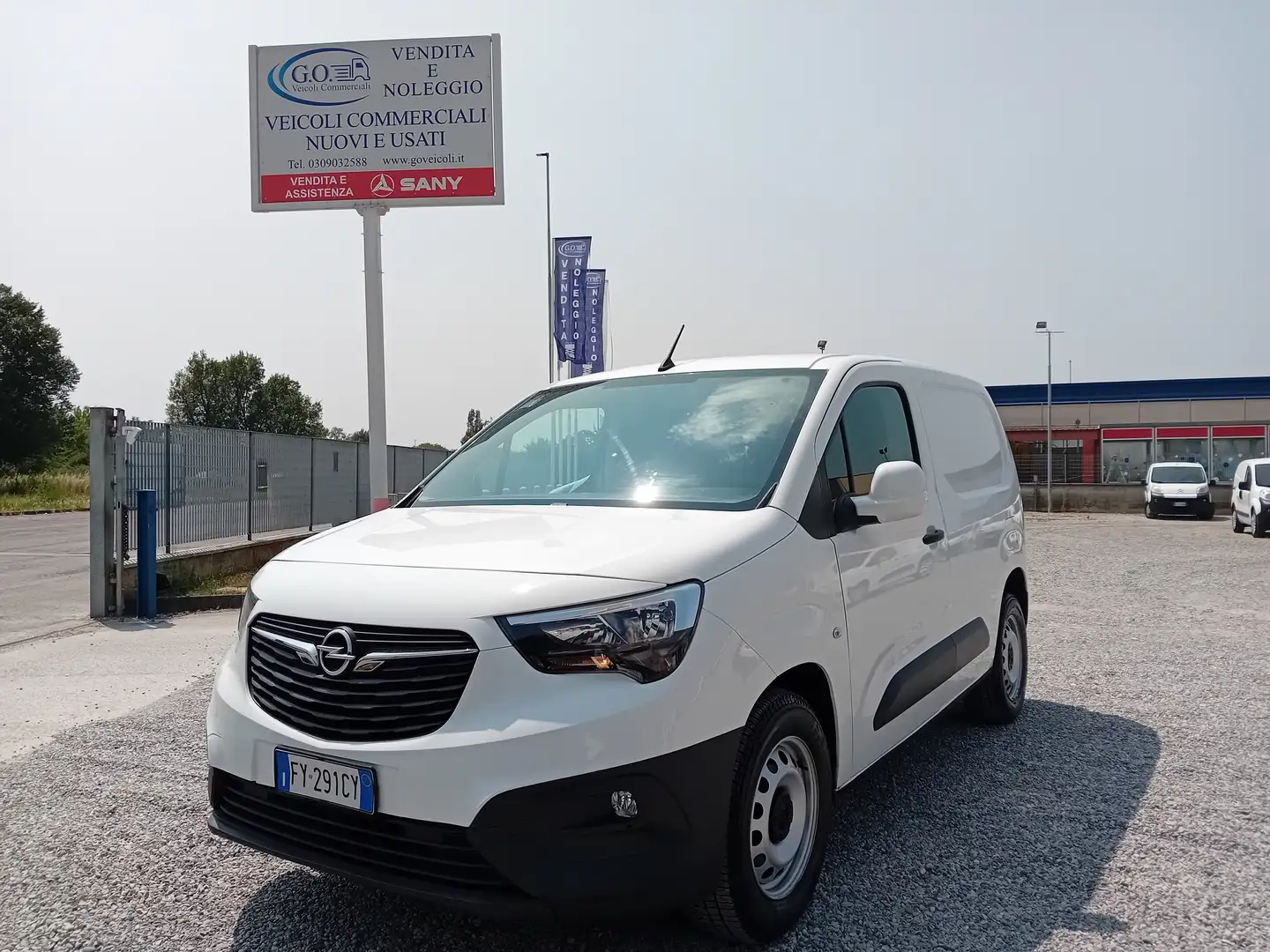 Opel Combo 1.6DCI 75CV  EURO6B km 28000 Bianco - 1