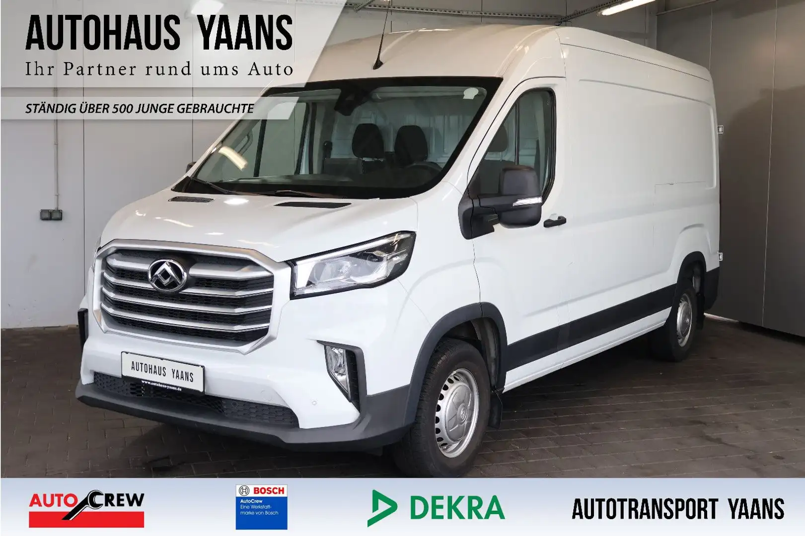 Maxus Deliver 9 Kasten L3H2 2.0 TDCI LANE+KAM+TEMPOMAT Bílá - 1