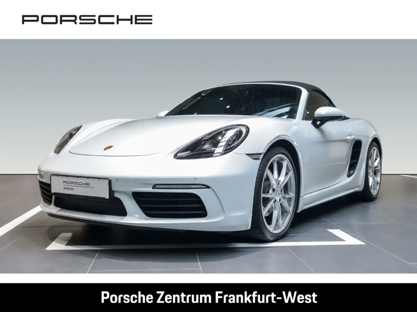 Porsche Boxster 718 Sportabgas Sportsitze PASM Weiß - 1