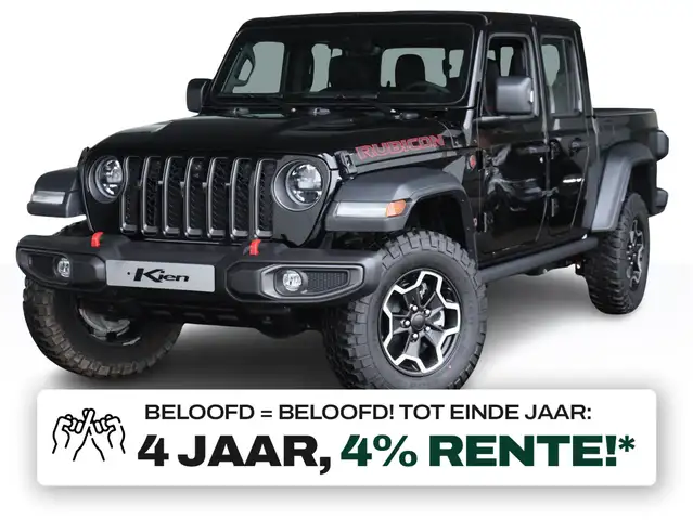 Jeep Gladiator Rubicon 3.6 V6 |  Grijs kenteken | mogelijk 5 pers
