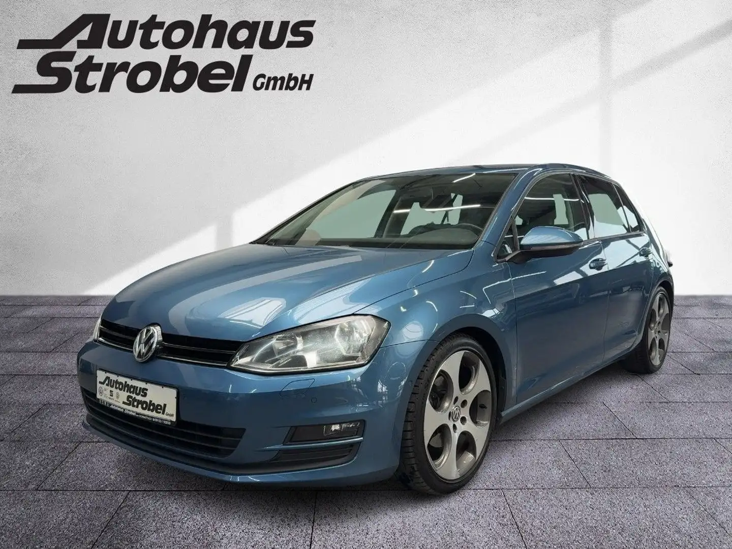 Volkswagen Golf VII 1.2 TSI Comfortline Detroit Alu Park As Bleu - 2