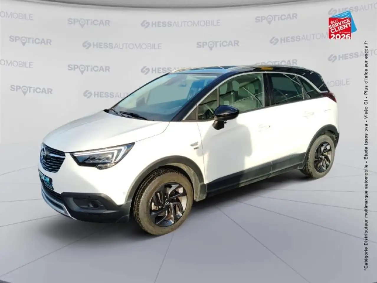 Opel Crossland X 1.2 Turbo 110ch Design 120 ans Euro 6d-T
